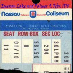 Emerson, Lake and Palmer : Nassau Coliseum, Uniondale